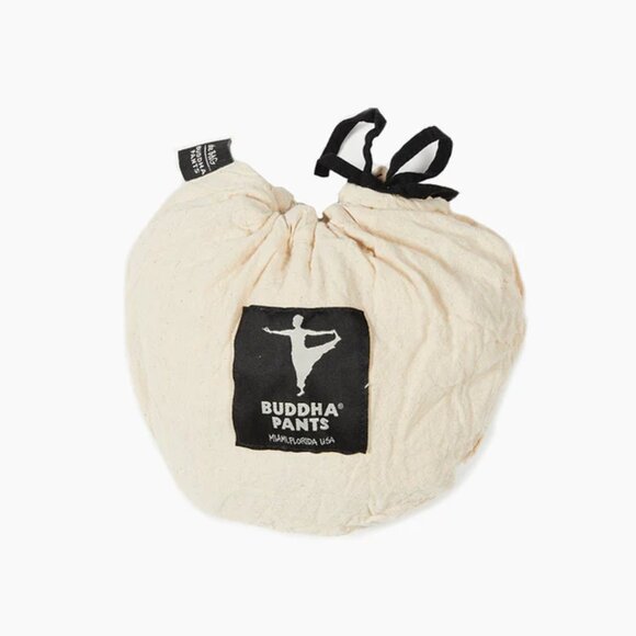 Buddha Pants Unisex Lightweight Bohemian Style Hippie Buddha Bag Purse Black - Picture 2 of 13